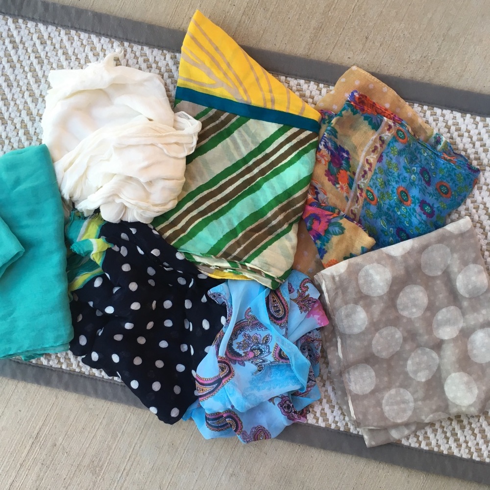 Scarves bundle 7 piece